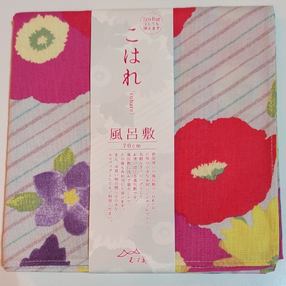 Floral Patterned Japanese Eco Bag